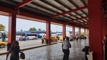 Flughafen "J G Gomez" Varadero, Kuba, Parkplatz